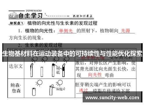 生物基材料在运动装备中的可持续性与性能优化探索